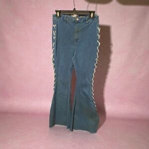 Fashion Nova Blue Boot Cut Jeans